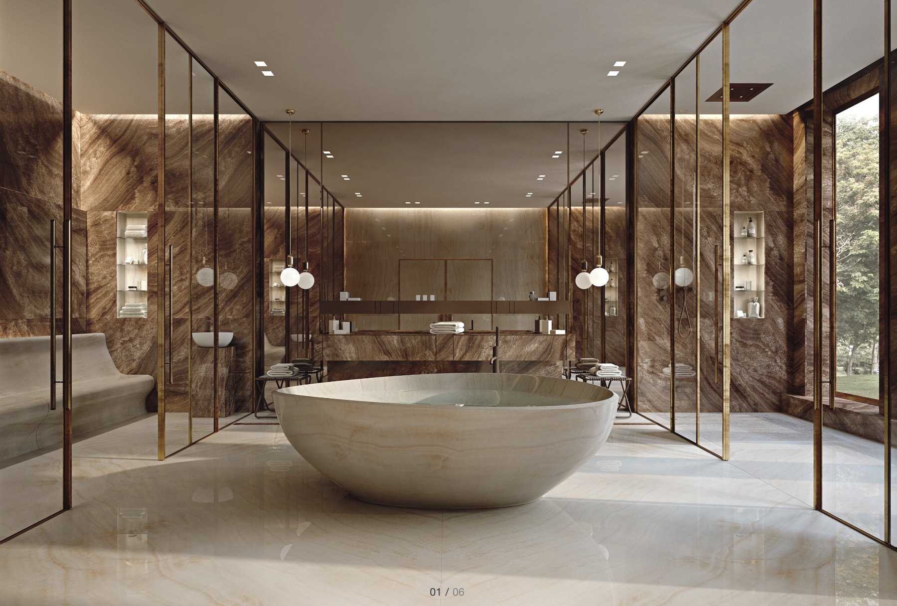 Walls, sculptures, furniture and bespoke architecture — Citco