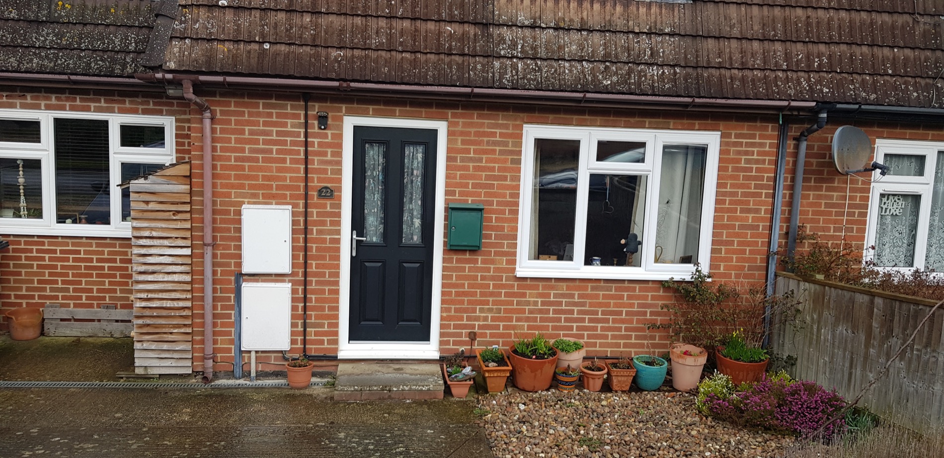 Porch before project image